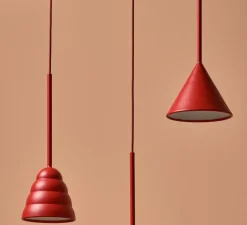 Suspension*Schneid Suspension, Figura Cone, , Ø20cm, H45cm - orange