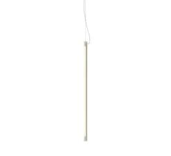 Suspension, Fine, gris, LED, dim, 2700K, 950 lm, L90cm, H1,8cm - Muuto