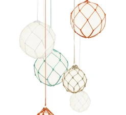 Suspension*Zero Suspension, Fisherman, , Ø40cm, H40cm - bleu