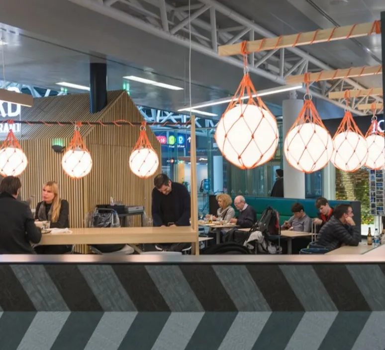 Suspension*Zero Suspension, Fisherman, , Ø40cm, H40cm - orange