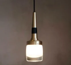 Suspension, Flagon, laiton, Ø8cm, H28cm - Bert Frank