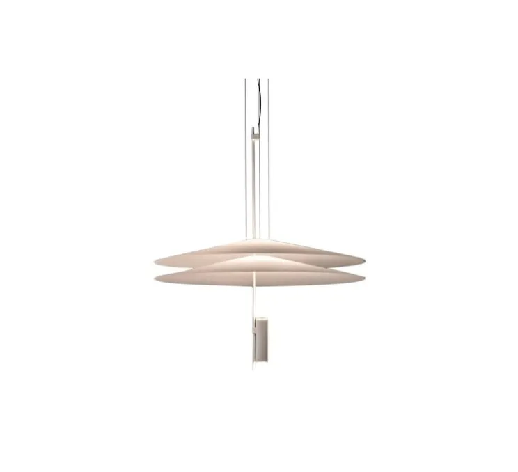 Suspension, flamingo 1510, blanc, LED dimmable, 2700K, 1389lm, Ø70cm, H80cm - Vibia