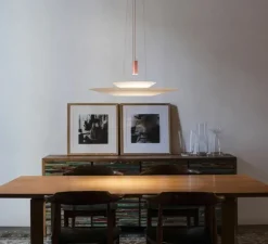 Suspension*Vibia Suspension, Flamingo 1540, , LED dimmable, 2700K, 694lm, Ø70cm, H75cm - cuivre