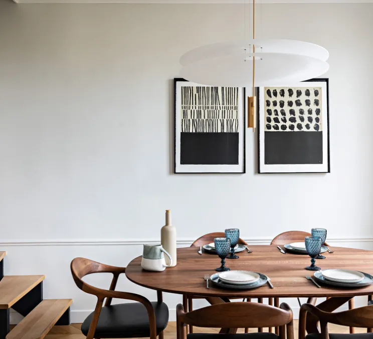 Suspension, flamingo 1510, or, LED dimmable, 2700K, 1389lm, Ø70cm, H80cm - Vibia