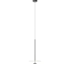 Suspension*Vibia Suspension, Flat 5935, , LED, dim, 2700K, 1740 lm, Ø40cm, H80cm - blanc cassé