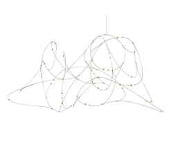 Suspension, Flock of Light 21, bronze, LED, 2700K, 2308lm, L135cm, H80cm - Moooi