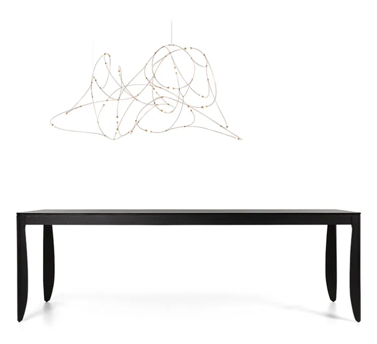 Suspension, Flock of Light 21, bronze, LED, 2700K, 2308lm, L135cm, H80cm - Moooi