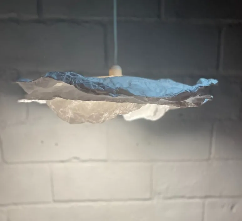 Suspension*And Creation Suspension, Florelle, , Ø60cm, H15cm - blanc