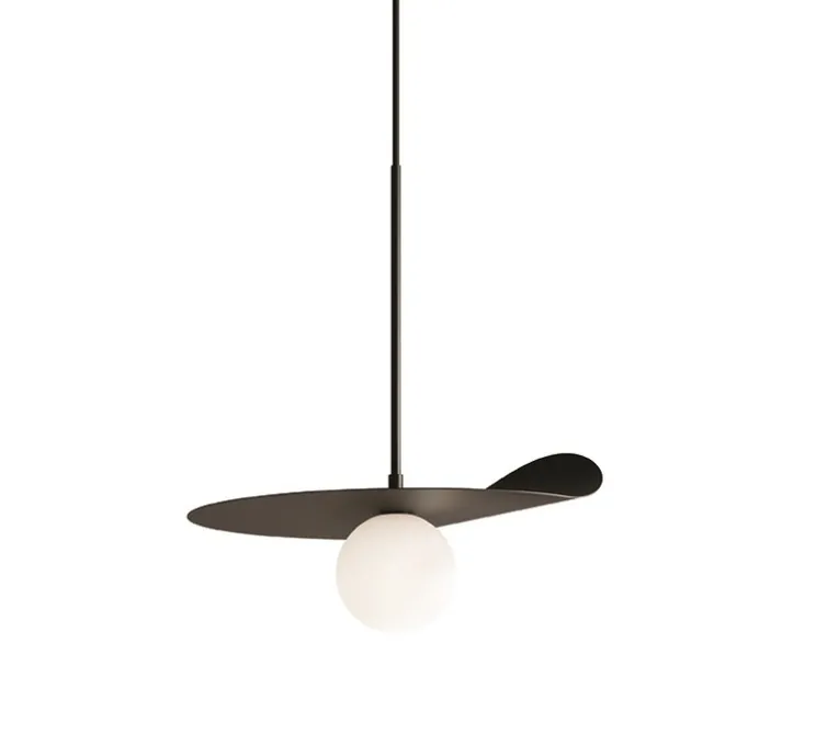 Suspension, Flow, noir, Ø35cm, H40cm - Kdln