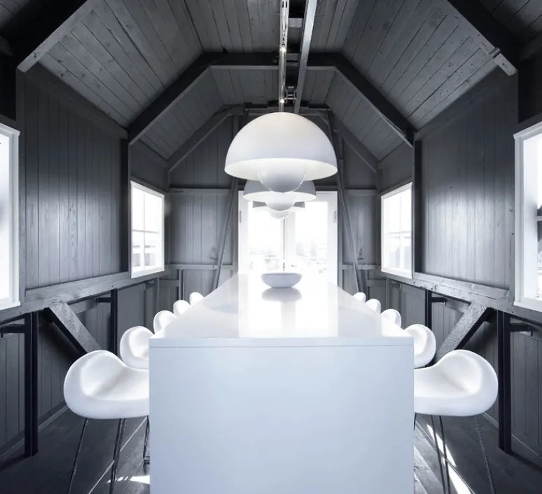 Suspension*Andtradition Suspension, Flowerpot VP2, , Ø50cm, H36cm - blanc mat