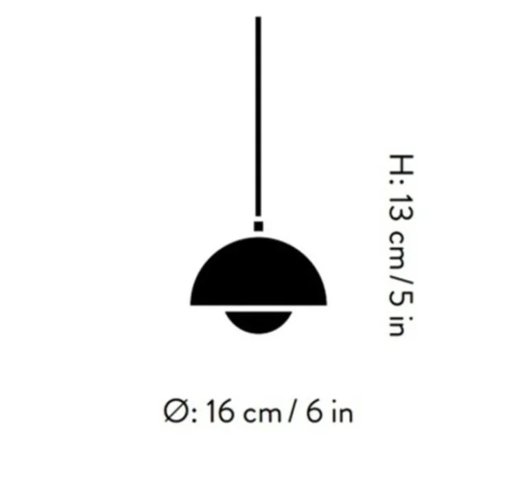Suspension|Enfants*Andtradition Suspension, Flowerpot VP10, , Ø16cm, H13cm - blanc mat