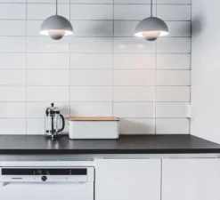 Suspension*Andtradition Suspension, FlowerPot VP1, , Ø23cm, H16cm - gris mat