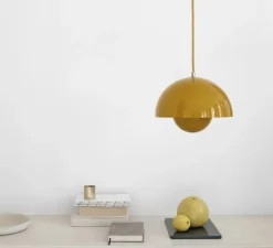 Suspension, FlowerPot, VP1, moutarde, Ø23cm, H16cm - Andtradition