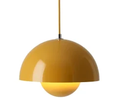 Suspension, FlowerPot, VP1, moutarde, Ø23cm, H16cm - Andtradition