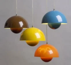 Suspension, FlowerPot, VP1, moutarde, Ø23cm, H16cm - Andtradition