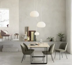 Suspension, Fluid, blanc, Ø42cm, H27cm - Muuto