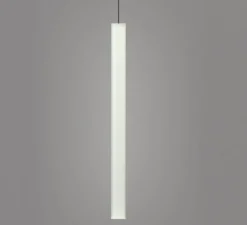 Suspension*Slide Suspension, Flux hanging, , LED, 3000k, Ø5cm, H64cm - blanc