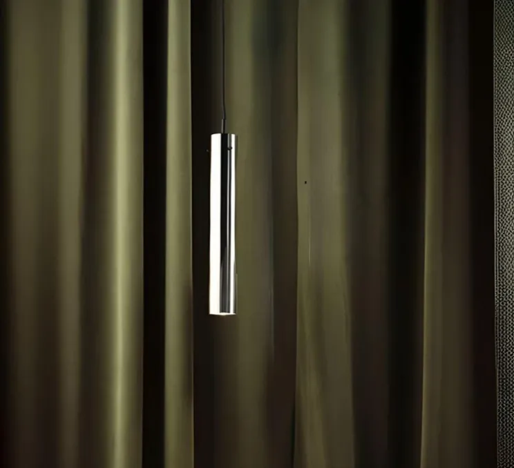 Suspension, FM2014, acier inoxydable brillant, Ø5,5cm, H36cm - Frandsen