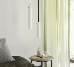 Suspension*Frandsen Suspension, FM2014, , Ø5,5cm, H24cm - blanc