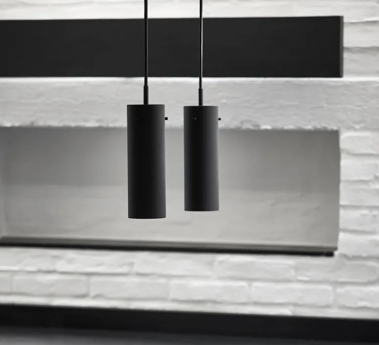 Suspension*Frandsen Suspension, FM2014, , Ø5,5cm, H24cm - noir