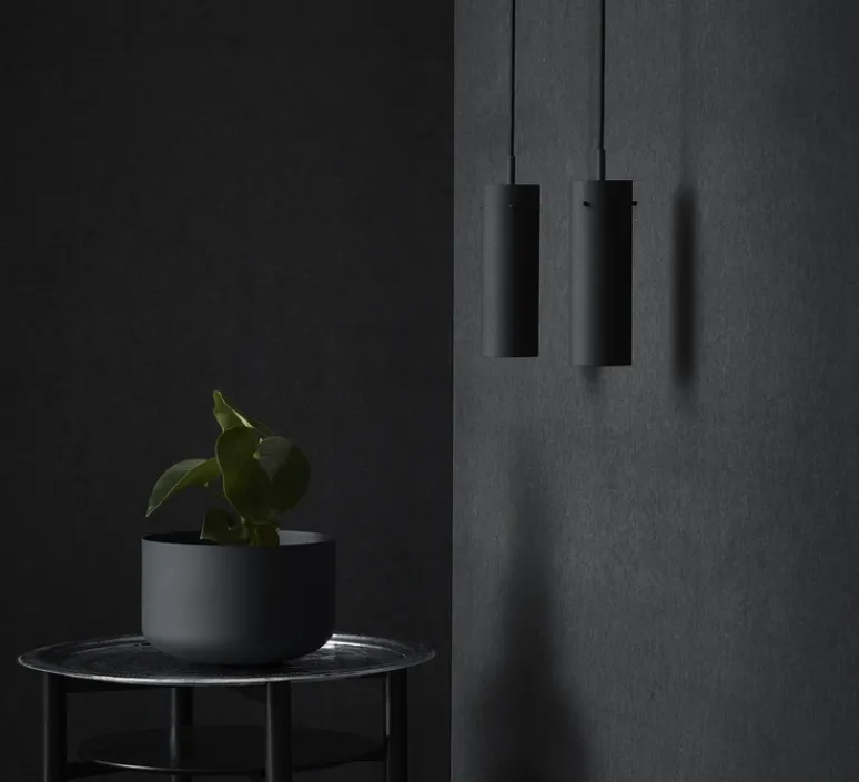 Suspension*Frandsen Suspension, FM2014, , Ø5,5cm, H24cm - noir