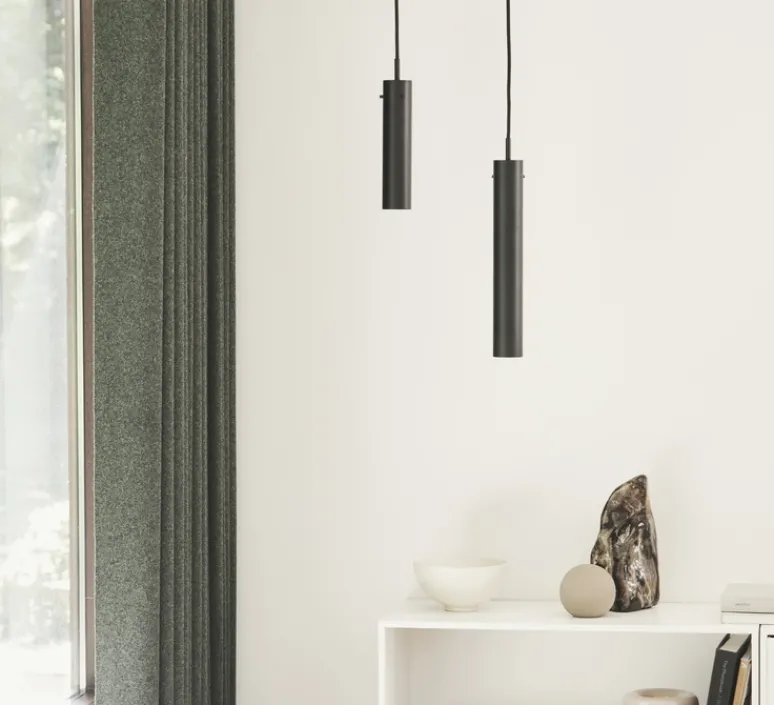 Suspension*Frandsen Suspension, FM2014, , Ø5,5cm, H24cm - noir