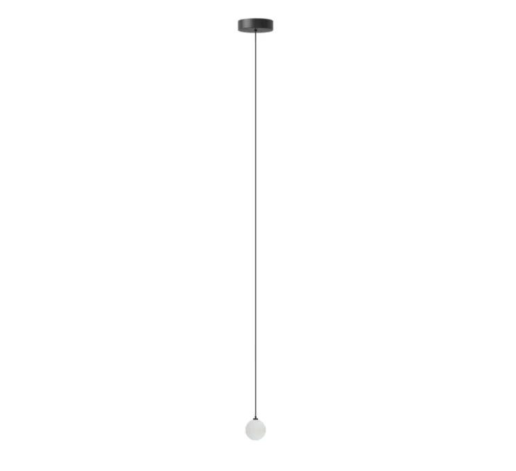 Suspension, Forget Me Not, Medium, chêne foncé, Ø28cm, H7cm - Umage