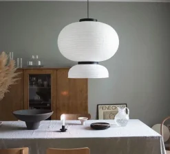Suspension*Andtradition Suspension, Formakami JH5, , Ø70cm, H67cm - blanc, noir