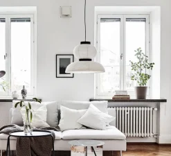 Suspension*Andtradition Suspension, Formakami JH4, , Ø50cm, H48cm - blanc, noir