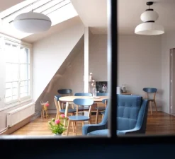 Suspension*Andtradition Suspension, Formakami JH4, , Ø50cm, H48cm - blanc, noir