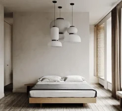 Suspension*Andtradition Suspension, Formakami JH4, , Ø50cm, H48cm - blanc, noir