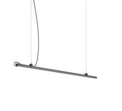 Suspension, Freeline,noir, LED, .3000k, L100cm, H2.3cm - Fabbian