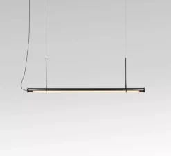 Suspension*Marset Suspension, Fris 155, , LED, dim, 2700K, 3570 lm, Ø6cm, L215cm - noir