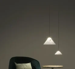 Suspension*Alma light suspension, Fuji, , LED, 2700K, 260Lm, Ø21cm, H10cm - blanc