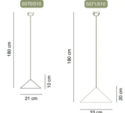 Suspension*Alma light suspension, Fuji, , LED, 2700K, 260Lm, Ø21cm, H10cm - blanc