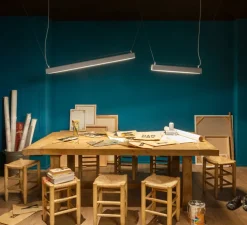 Suspension, Gada T-3924S, gris béton, L66cm, H7cm - Estiluz