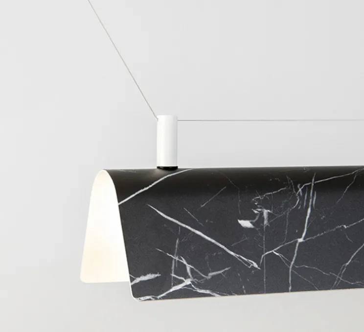 Suspension, Gada T-3925S, marbre, L120cm, H7cm - Estiluz