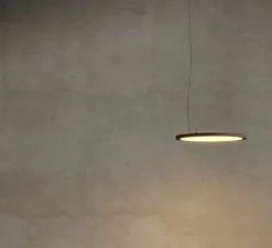 Suspension*Modular Suspension, Geometry Suspended Adjustable 672 1x, , LED, dim, 3000K, 2018 lm, Ø67,2cm, H3cm - noir chrome