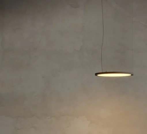 Suspension*Modular Suspension, Geometry Suspended Adjustable 672 1x, , LED, dim, 3000K, 2018 lm, Ø67,2cm, H3cm - noir chrome