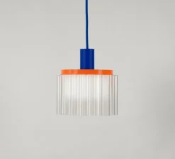 Suspension*Warren & Laetitia Suspension, Gigi N°2, , L19cm, H19cm - bleu