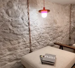 Enfants|Suspension*Warren & Laetitia Suspension, Gigi n°3, , Ø28cm, H14,5cm - pour Nedgis câble orange, blanc, violet