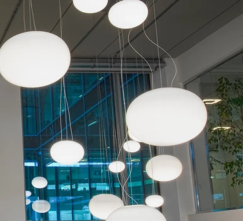 Suspension*Panzeri Suspension, GILBERT, , L45cm - blanc