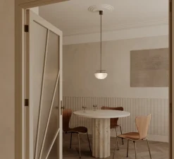 Suspension, Gina, C1334, vieil or, L20cm, H11cm - Aromas del Campo