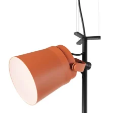 Suspension, Ginza vertical , orange, LED, 3000K, 620 lm, Ø15cm, H65cm - Zero