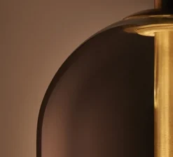 Suspension*LEDS C4 Suspension, Glam, , Ø12cm, H31cm - noir et or
