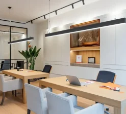 Suspension*SLV Suspension, Glenos, , LED, 3000K, 5700lm, Ø5cm, H7cm - noir