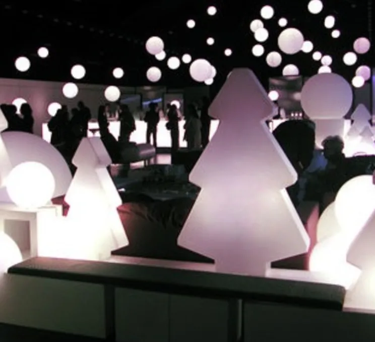 Suspension, Globo, blanc brillant, IP55, Ø60cm, H60cm - Slide