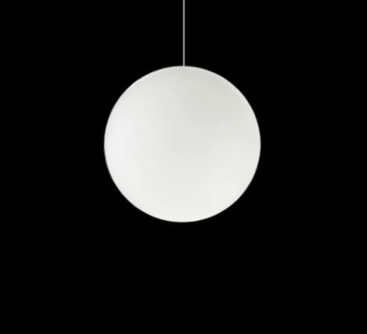 Suspension, Globo, blanc brillant, IP55, Ø60cm, H60cm - Slide