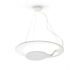 Suspension, Glu, blanc, LED, dim, 3000K, 2720 lm, Ø70cm, H9cm - Fabbian