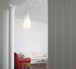 Suspension*Rotaliana Suspension, Goccia H1, , Ø23cm, H63cm - blanc